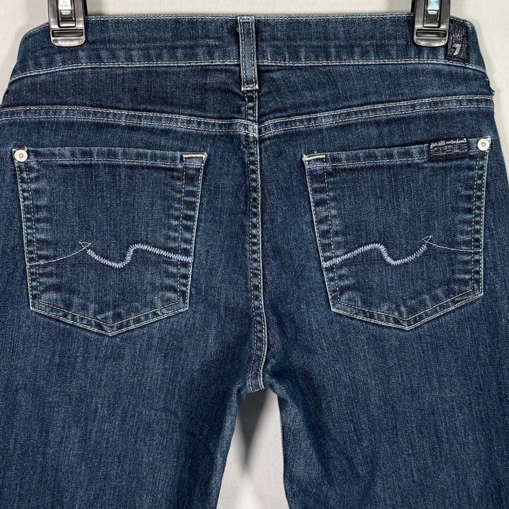 7 For All Mankind Guinevere Skinny Jeans Dark Wash Blue Womens 29 JU0041702Z